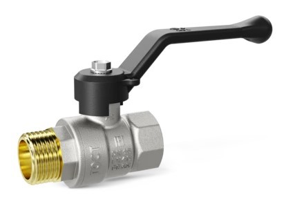 Кран шаровой LD Pride 1/2"-15 ВР-НР рычаг