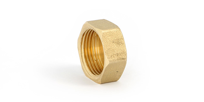 Заглушка В 1 1/2", латунная Uni-fitt