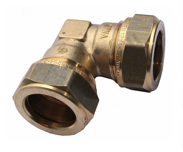 Угольник 15-15 General Fittings 1N00 латунь