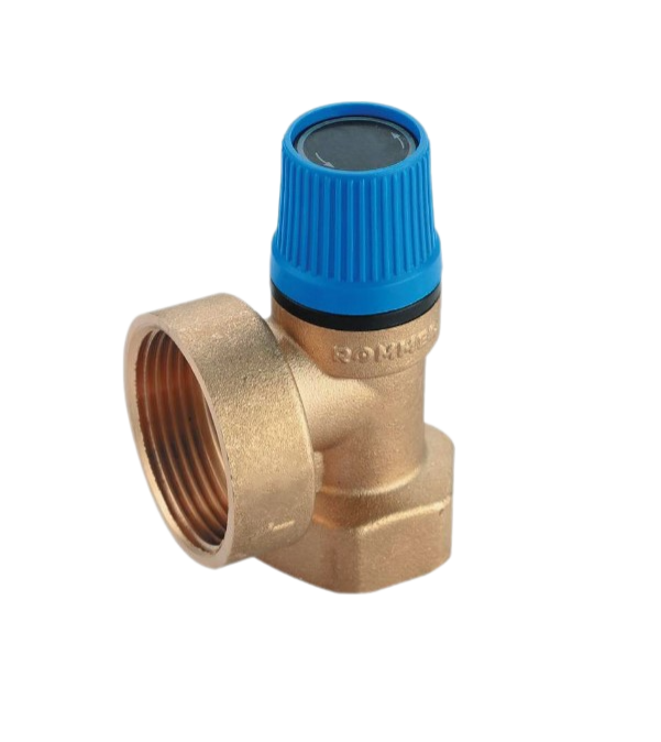 Клапан предохранительный ROMMER для систем водоснабжения 8 бар 1/2"x3/4"