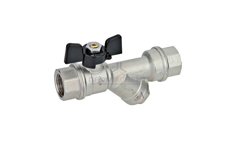 Кран шаровой 1/2", PN20, Bugatti Indiana