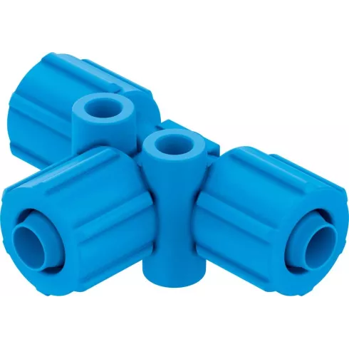 Тройник Festo с накидной гайкой FCK-3-PK-4-KU