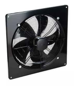Вентилятор осевой ESQ YWF4E-550S (с защитной решеткой, всасывание, 220В)