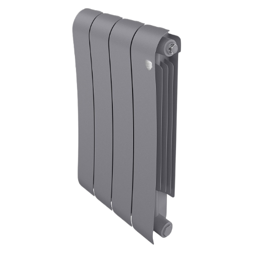 Радиатор биметаллический Royal Thermo Infinity 500 Silver Satin - 8 секц.
