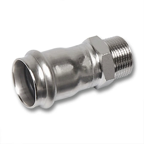 Ниппель переходной Sanha NiroSan 9243G DN88,9x3" ВПр-НР
