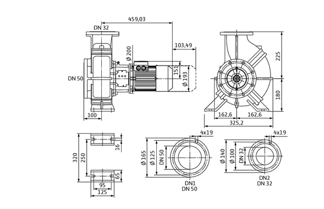 Насос Wilo BL 32/240,1-1.1/4