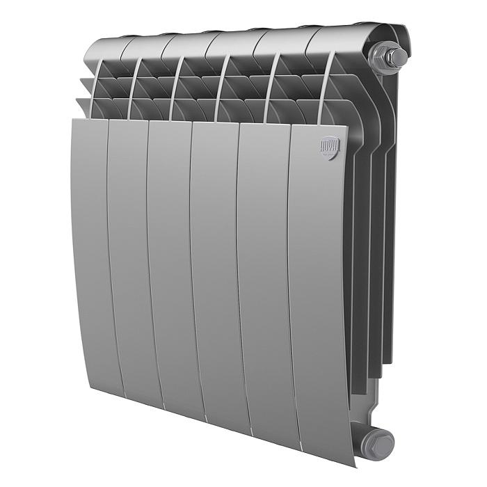 Радиатор Royal Thermo BiLiner 500/Silver Satin - 6 секций