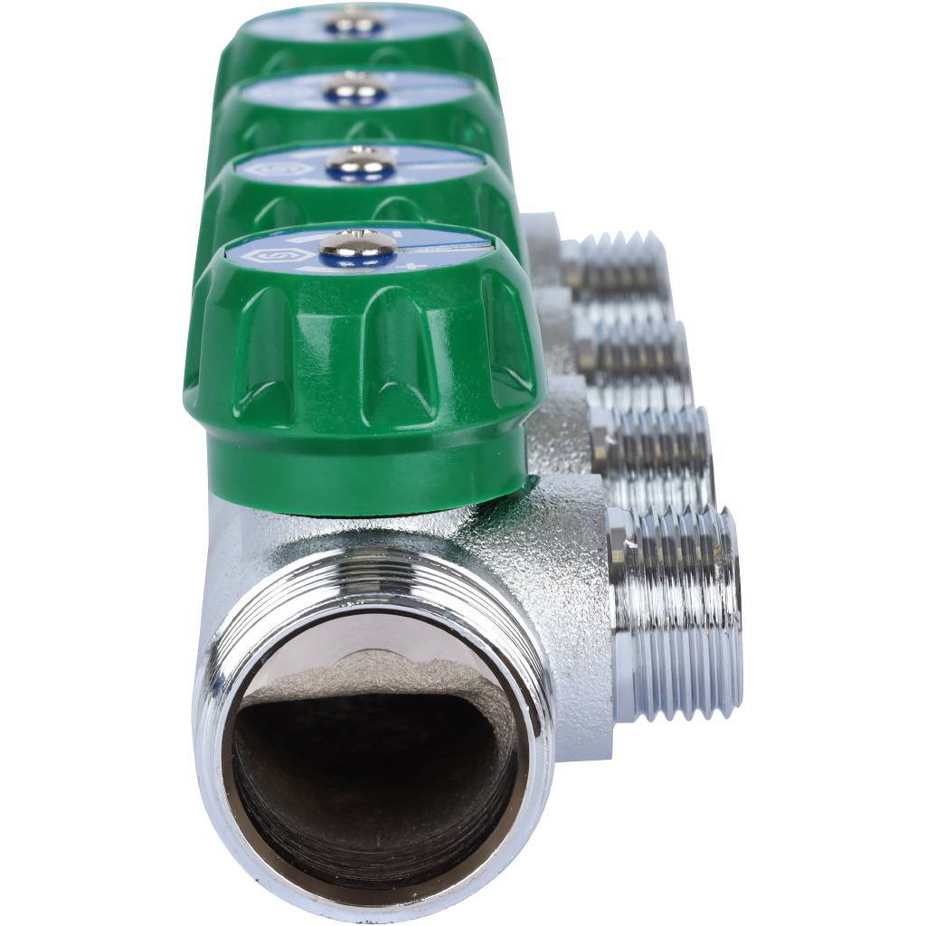 Коллектор регулирующий Stout SMB-6850-011204 1, 4 отвода 1/2