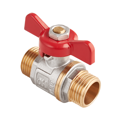 Кран шаровый полнопроходной MVI AquaHit 1/2" нар-нар, ручка (РШШ)
