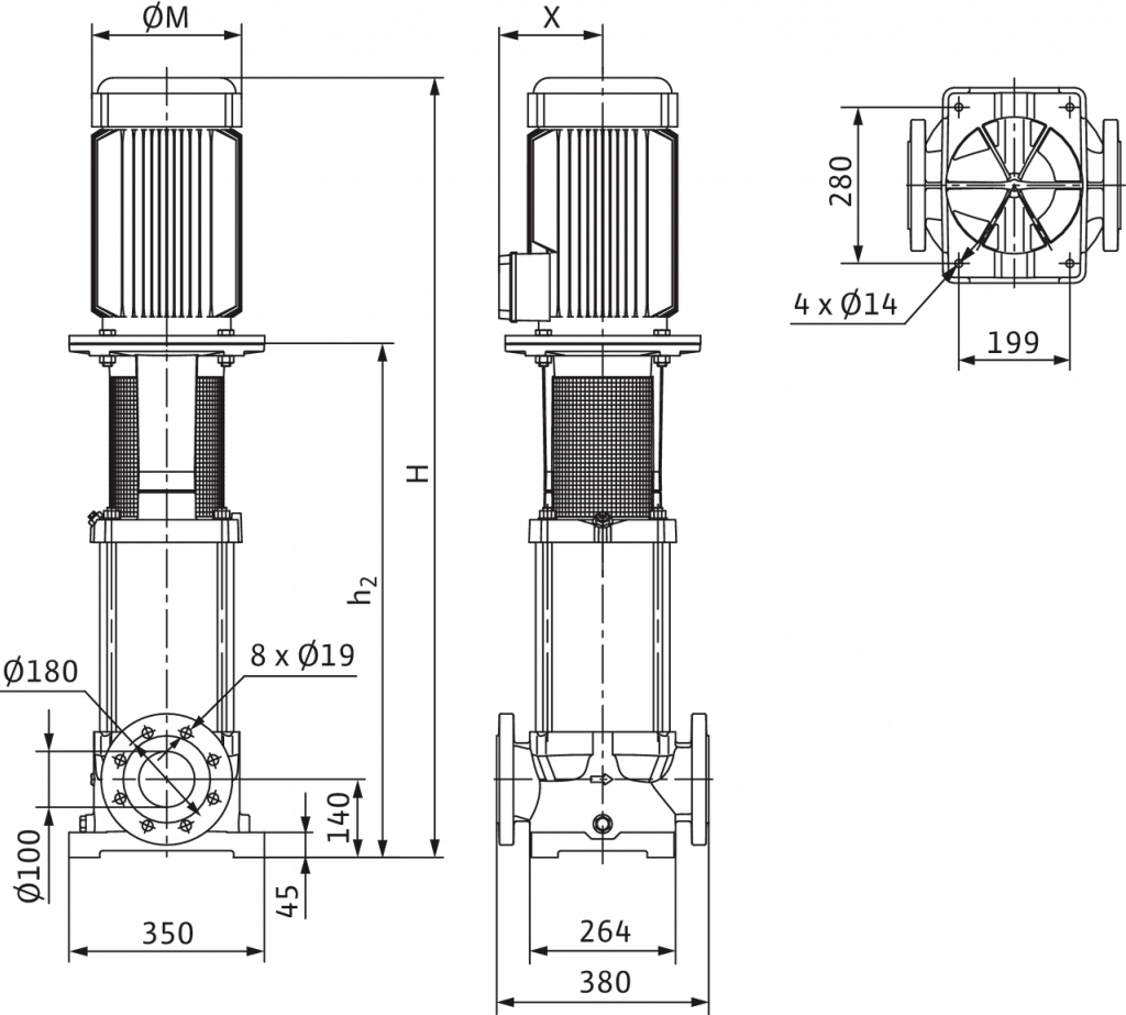 Насос Wilo MVI7002/1-3/16/E/3-380-50-2
