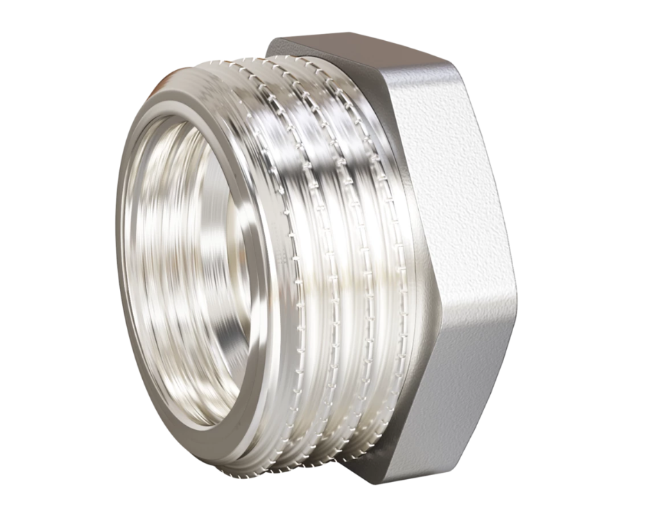 Футорка LD Pride DN 15х10 (1/2" НР х 3/8" ВР) латунь