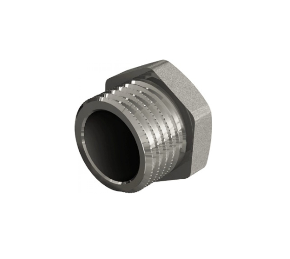 Заглушка Н, 1 1/4", TIN латунь ELSEN