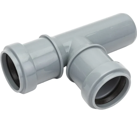 Тройник Pro Aqua Comfort канализационный (полипропилен) 40x40/87,5град.