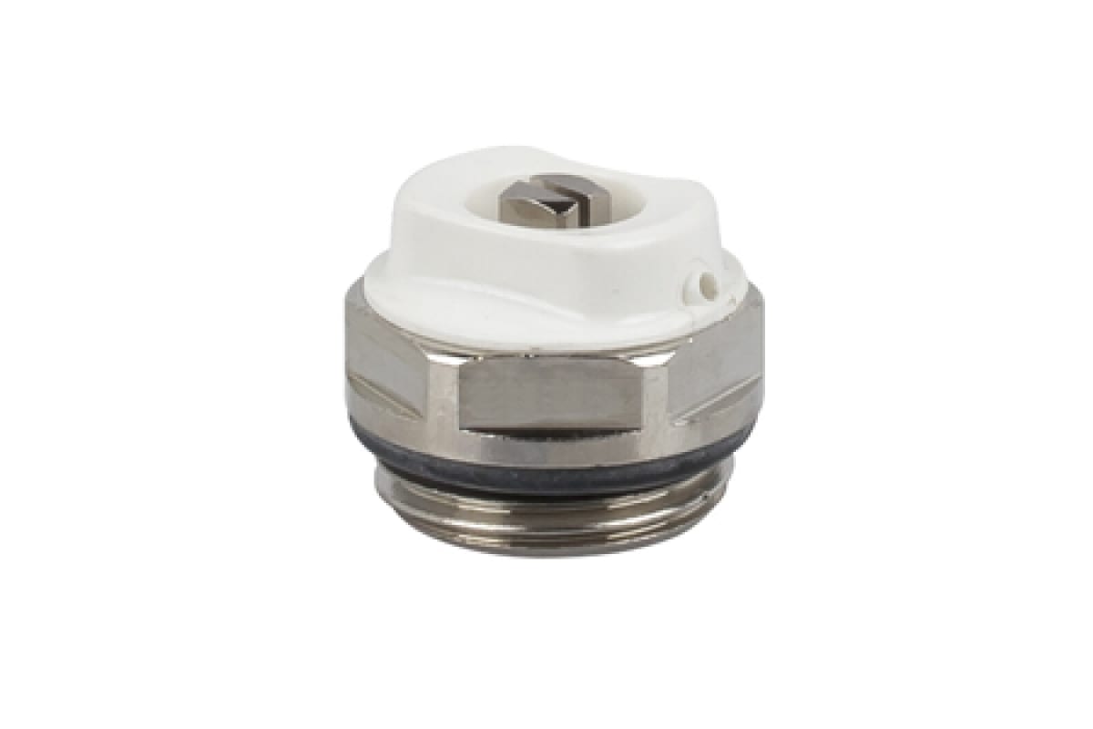 Ручной воздухоотводчик SR Rubinetterie 1/2" никель