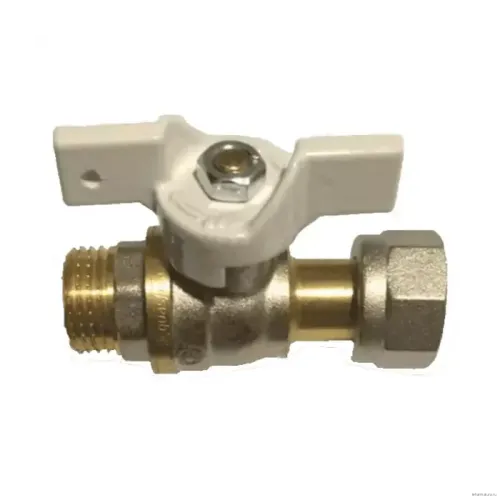 Кран шаровой Aquasfera латунь 1122 Standard нк Ду20 Ру30 м/нак/г полн рыч 1122-02