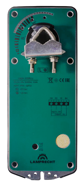 Электропривод LAMPRECHT с возвратной пружиной LB220-10SR