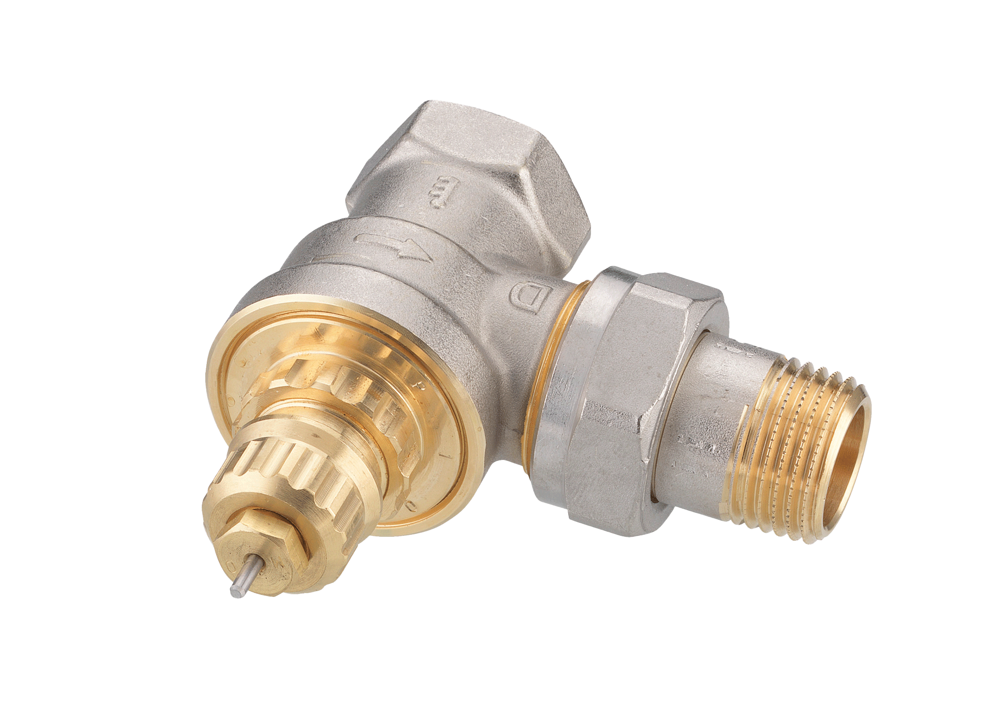 Клапан терморегулирующий Danfoss RTR-G Ду25 угловой