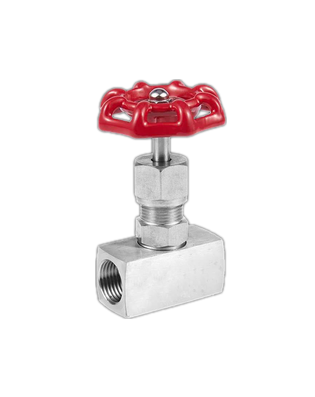 Игольчатый вентиль (клапан) муфтовый нержавеющий iFITTING, AISI304 DN15 (1/2")  (CF8)  PN400