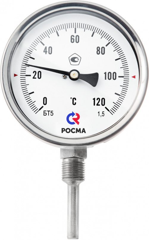 Термометр Росма БТ-52.22 (0-350С) 1/2.200.1,5