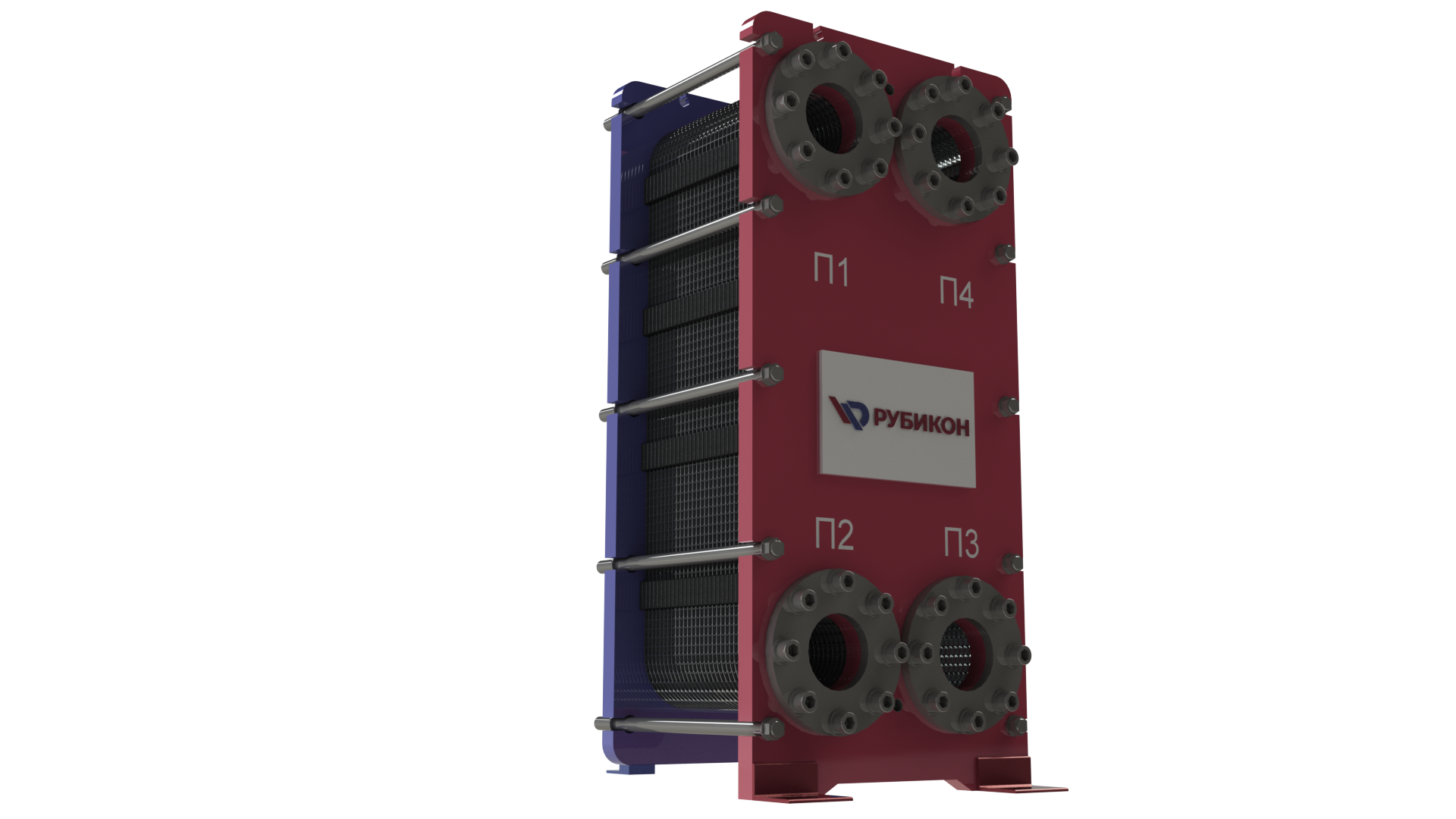 Теплообменник пластинчатый разборный 16804 SKBB-22L-E-18