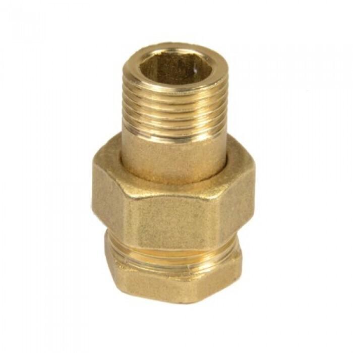 Американка 1"-1", General Fittings 2700, резьба-резьба, вн.- нар., латунь
