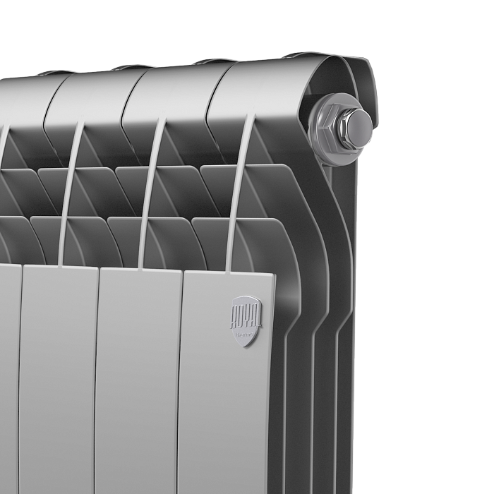 Радиатор BiLiner 350 /Silver Satin - 8 секций