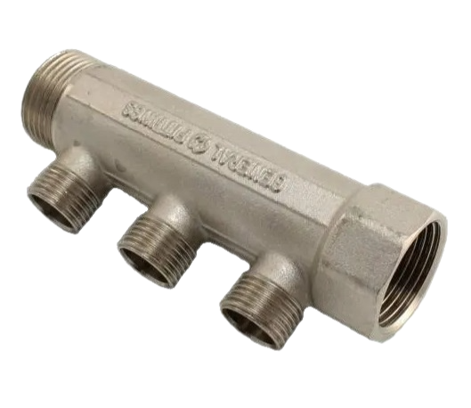Коллектор General Fittings 1"в.р-н.р. - 3 - 1/2" н.р.
