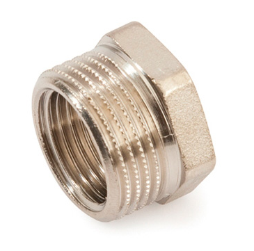 Футорка никелированная 3/4х3/8" ,Stout