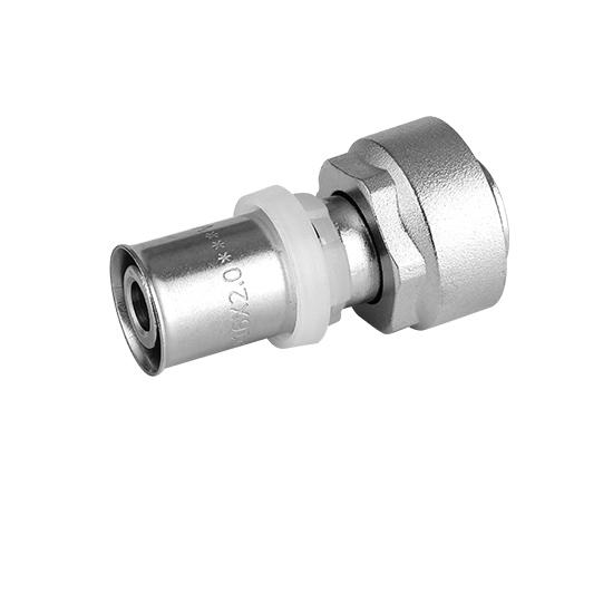 Пресс соединитель ViEiR 16X3/4"F конусный