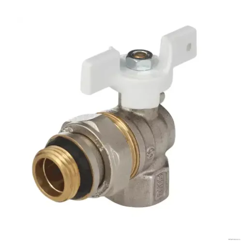 Кран шаровой Aquasfera латунь 1128 Standard нк Ду15 Ру40 м/амер полн угл баб 1128-01
