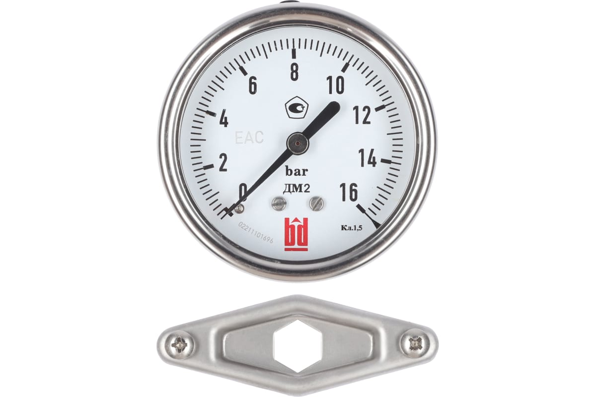 Манометр BD ДМ 2 063 ТС (0-16) бар, кл.1,5 G1/4