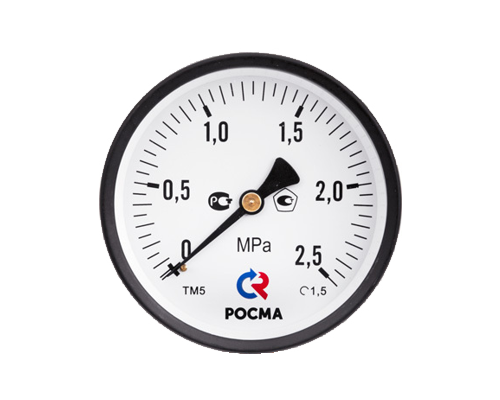 Манометр Росма ТМ-110Т.00 (0-0,16MPa) M10x1.2,5
