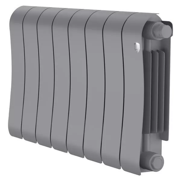 Радиатор биметаллический Royal Thermo Infinity 300 Silver Satin VR80 - 12 секц.