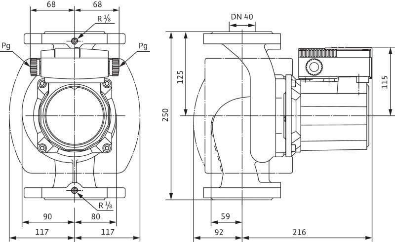 Насос Wilo TOP-S 40/10 EM PN6/10