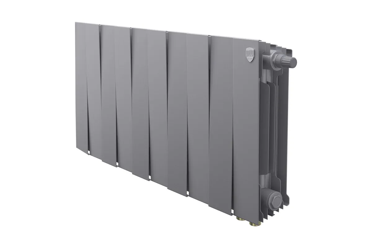 Радиатор Royal Thermo PianoForte 300 Silver Satin VDR80 - 10 секц.