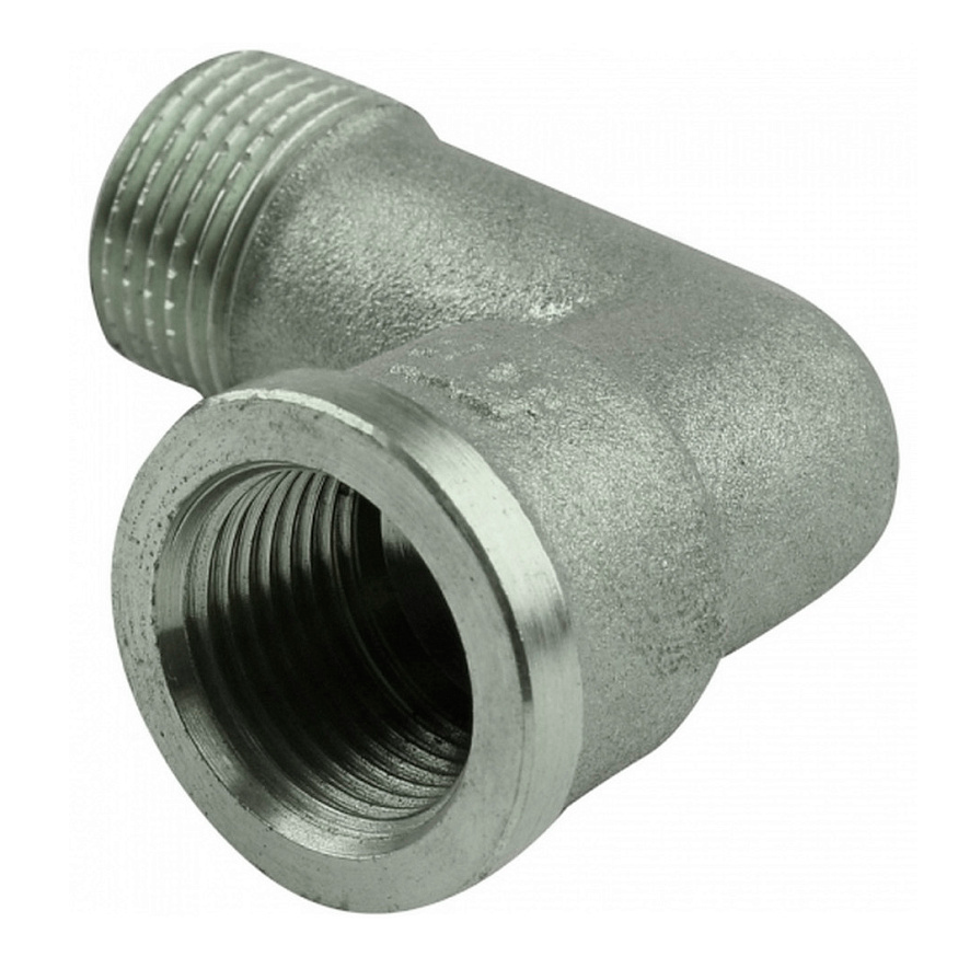 Угольник 90°, НВ, 1 1/2", 1 1/2", TIN латунь ELSEN