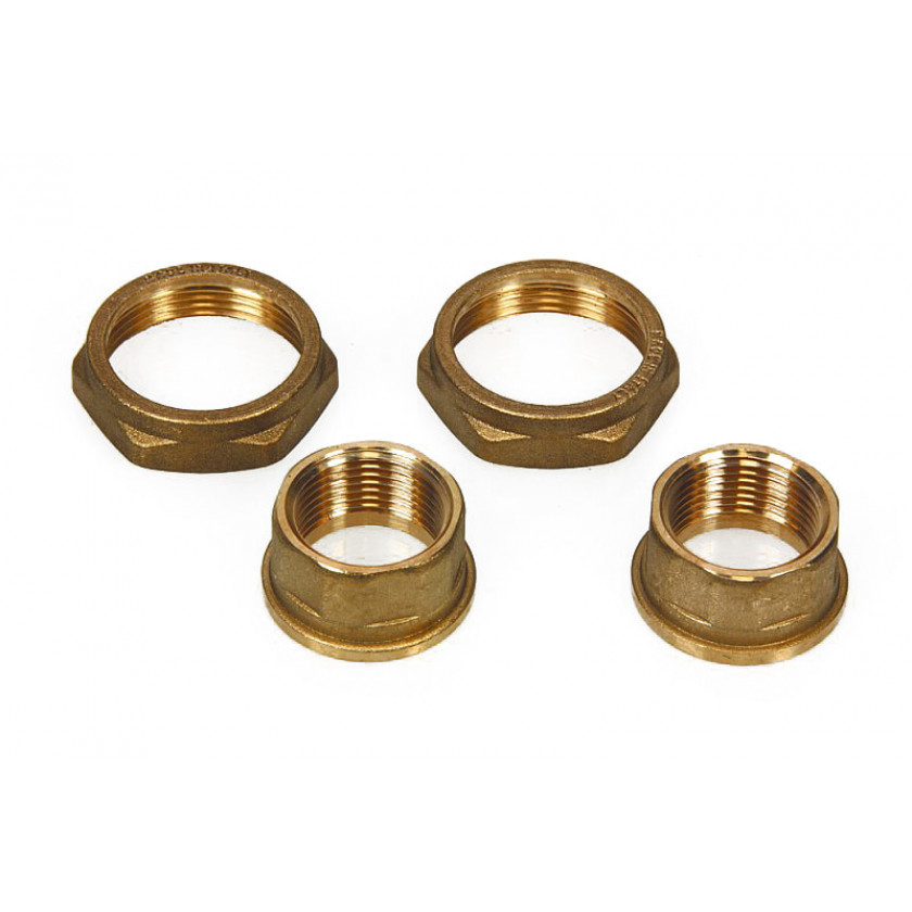 Комплект чугунных гаек для насоса DAB 3/4" F BRASS UNION KIT