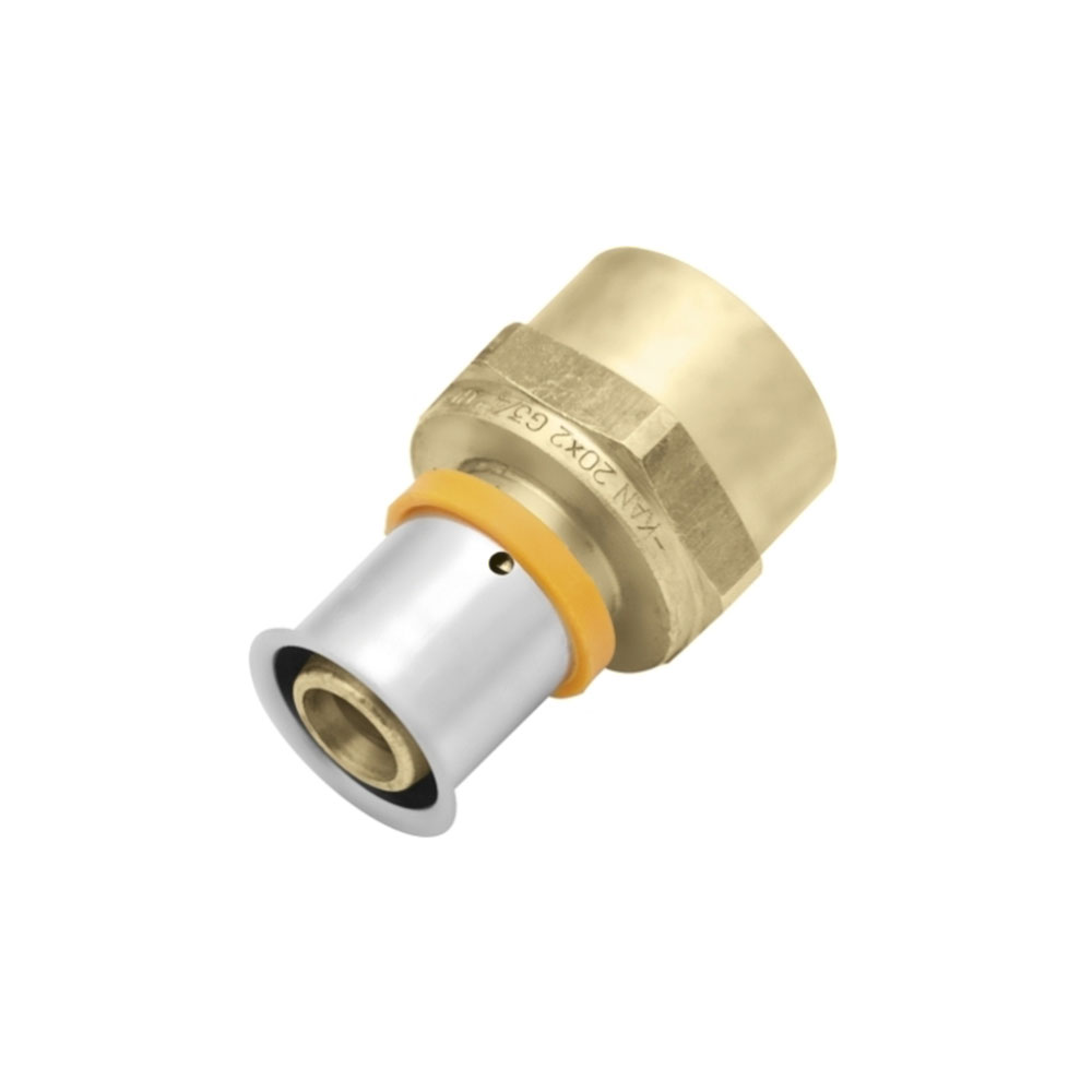 Соединитель KAN-Therm Press с внутренней резьбой 20х2 G1/2"