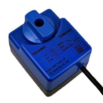Электропривод для шарового крана TECHNO 02DB/24V