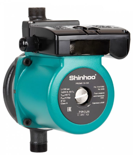 Циркуляционный насос Shinhoo PROMO, резьбовой, (б8887)