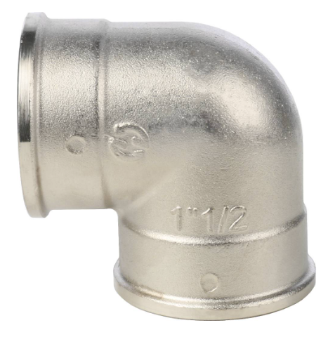 Угольник ВВ никелированный 1 1/2", Stout