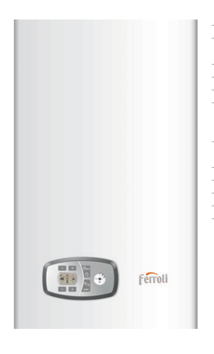 Котел газовый двухконтурный Ferroli Vitatech D F18 (20 кВт)