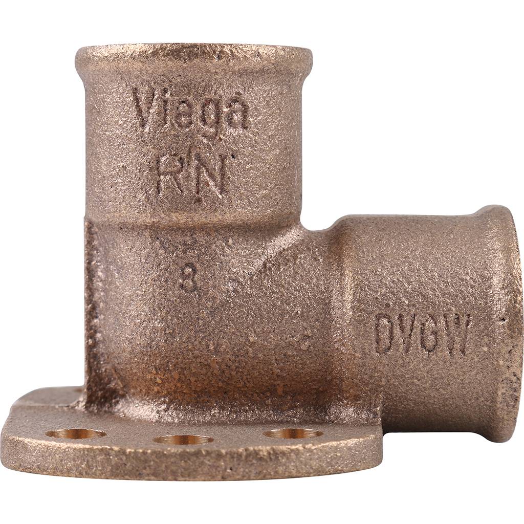 Водорозетка 1/2"x1/2", Viega R4, резьба-резьба, бронза, модель 3471
