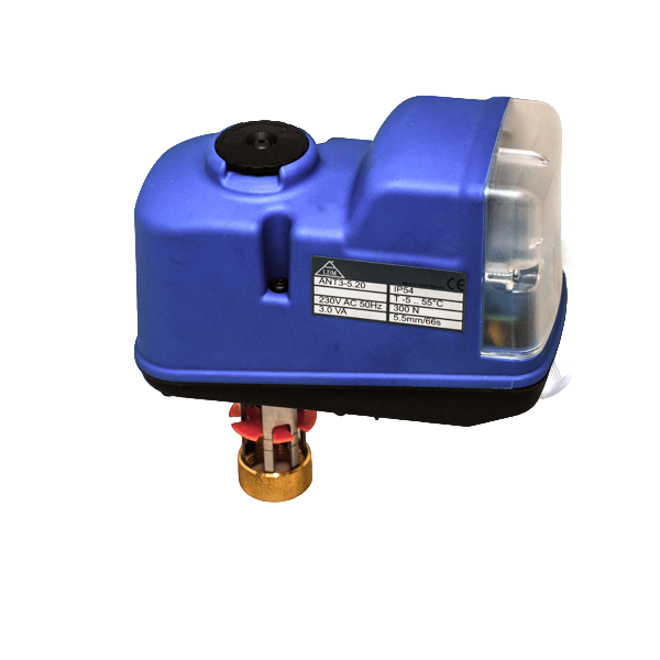 Регулирующий клапан LDM серии RV 111 R RV111R2331-25F ANT 3.5.20 (фланцевый с приводом)
