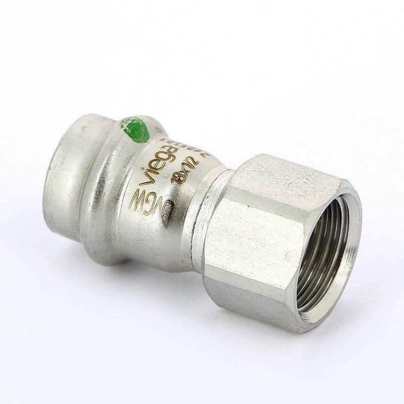 Переходник "пресс-резьба" Sanpress inox 18 x 1/2"