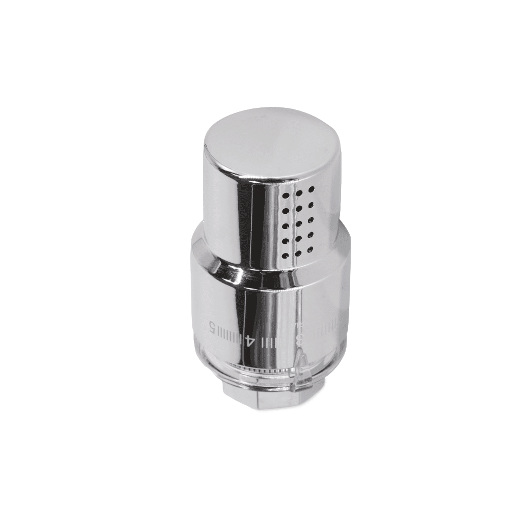 Термостатическая головка с жидкостным датчиком SR Rubinetterie Aria M30 x 1,5 хром