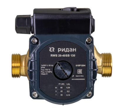 Насос Ридан RWS 25-80SB