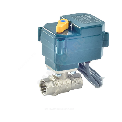 Кран шаровой 1/2", PN40, Neptun Bugatti Pro, электропривод 12В