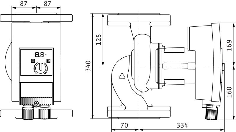 Насос Wilo YONOS MAXO 65/0,5-12 PN6/10