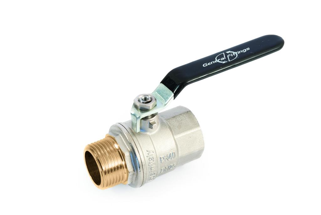 Кран шаровой General Fittings 7100 L2 3/4", PN40